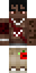 Crimson Vest Rogue Minecraft skin