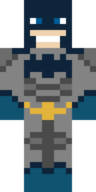 Nocturnal Gray Vigilante Minecraft skin