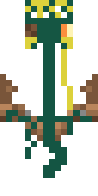 Emerald Sea Serpent Minecraft skin