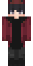 Crimson Jacket Rebel Minecraft skin