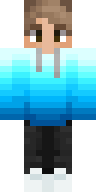 Icy Diamond Casual Minecraft skin