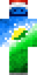 Dew Santa Blob Minecraft skin