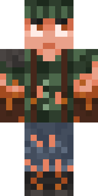 Emerald Hunter Ranger Minecraft skin