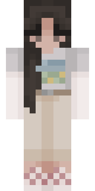 Pale Robe Wanderer Minecraft skin