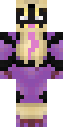 Bizarre Purple Minecraft skin