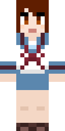 Sailor Uniform Schoolgirl Minecraft skin
