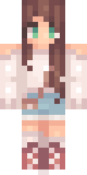 Soft Blush Sweetheart Minecraft skin