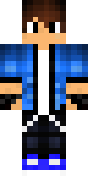 Cobalt Track Runner Minecraft skin