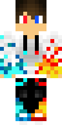 Splashed Ink Artist Minecraft skin