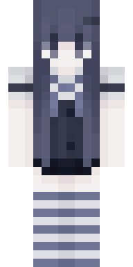 Indigo Twilight Maiden Minecraft skin