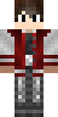 Crimson Letterman Minecraft skin