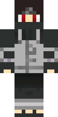 Gray Hooded Drifter Minecraft skin
