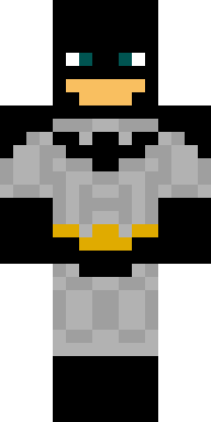 Gray Caped Vigilante Minecraft skin