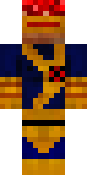 Blue Comet Hero Minecraft skin