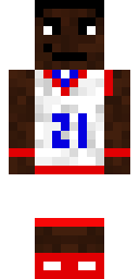 Number 21 Hooper Minecraft skin
