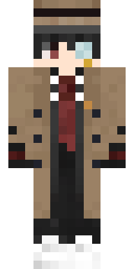 Time Traveler Trenchcoat Minecraft skin