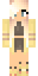 Golden Tiki Idol Minecraft skin