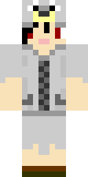 Bandage Cat Hood Minecraft skin