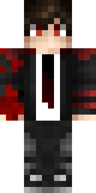 Crimson Vampire Suit Minecraft skin