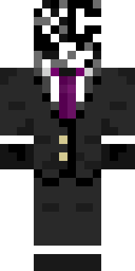 Midnight Tuxedo Rose Minecraft skin