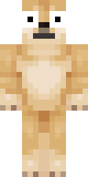 Golden Retriever Pup Minecraft skin