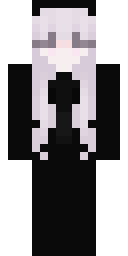 Porcelain Ghost Girl Minecraft skin