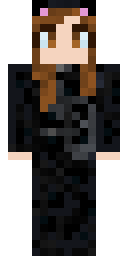Midnight Casual Girl Minecraft skin