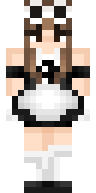 Cozy Cat Maid Minecraft skin