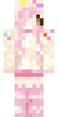 Blush Floral Onesie Minecraft skin