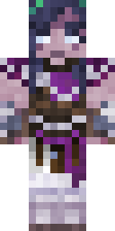Orchid Festival Girl Minecraft skin