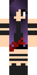 Amethyst Night Girl Minecraft skin