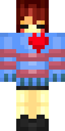 Striped Human Minecraft skin