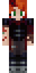 Ember Redhead Minecraft skin