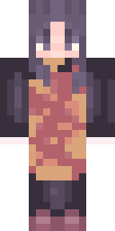 Plum Blossom Kimono Minecraft skin