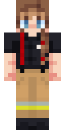 Suspenders Girl Minecraft skin