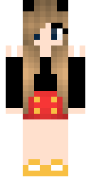 Polka Dot Blonde Minecraft skin