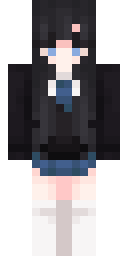 Seifuku Noir Minecraft skin