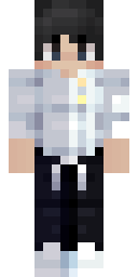 White Tee Casual Minecraft skin