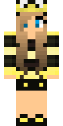 Bee Girl Minecraft skin
