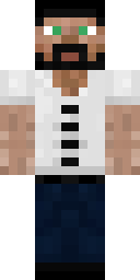 Hipster Beard Minecraft skin