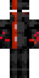 Red Tech Ninja Minecraft skin