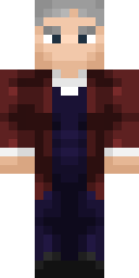 Time Traveler Maroon Minecraft skin