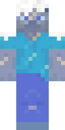 Frost Elemental Minecraft skin