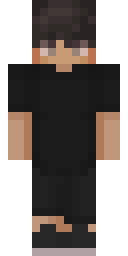 Tan Black Tee Minecraft skin