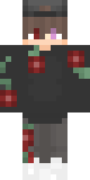 Rose Thorn Hood Minecraft skin