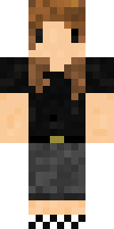 Checker Casual Girl Minecraft skin