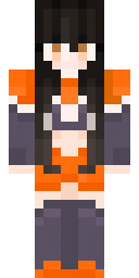 Blink Racer Girl Minecraft skin