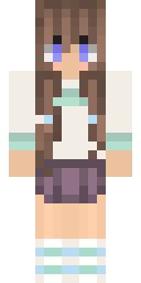 Everyday Girl Minecraft skin