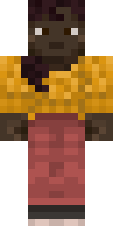 Sunflower Fit Girl Minecraft skin