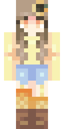 Steam Blonde Minecraft skin